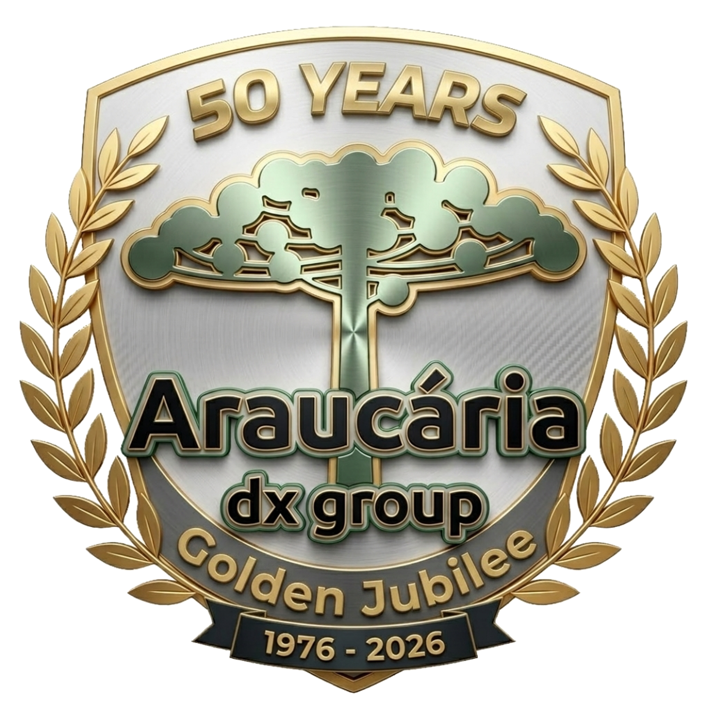 Araucária DX Group 50 anos — Golden Jubilee 1976–2026
